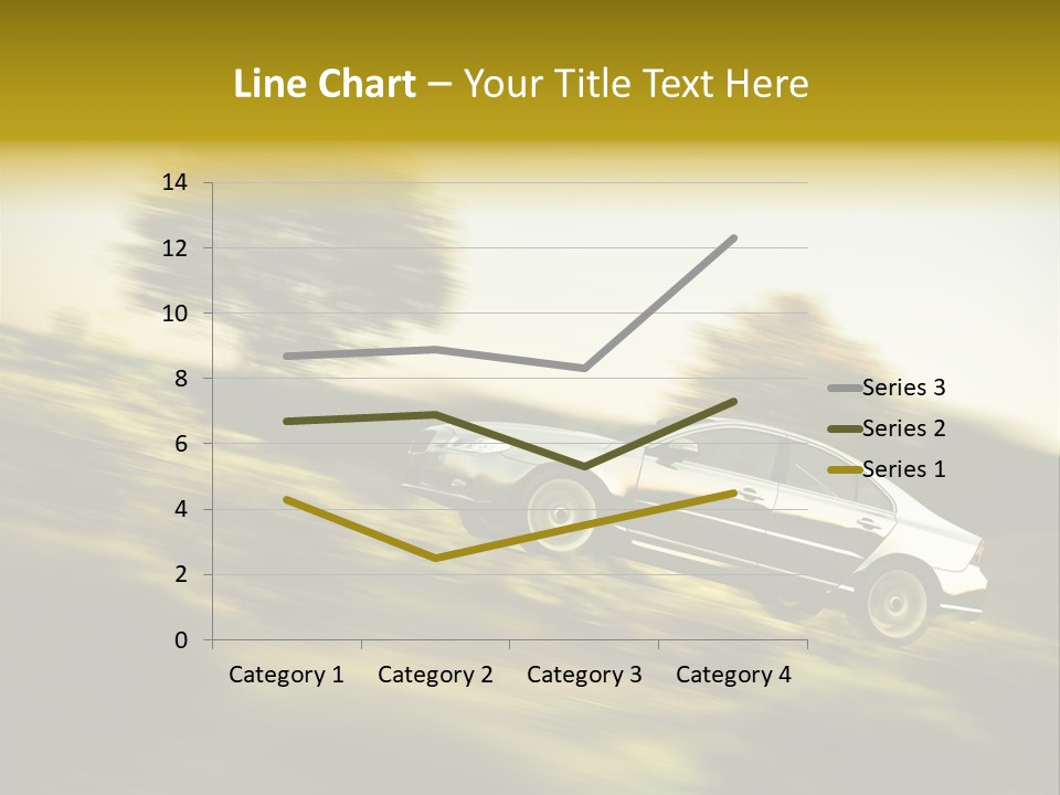 Bremsen Familie Gas Geben PowerPoint Template