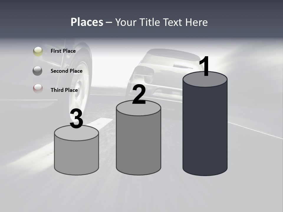 Jagen Kontrolle Turbo PowerPoint Template