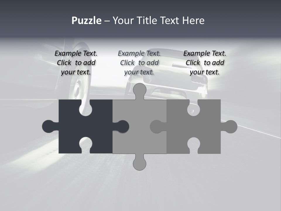 Jagen Kontrolle Turbo PowerPoint Template