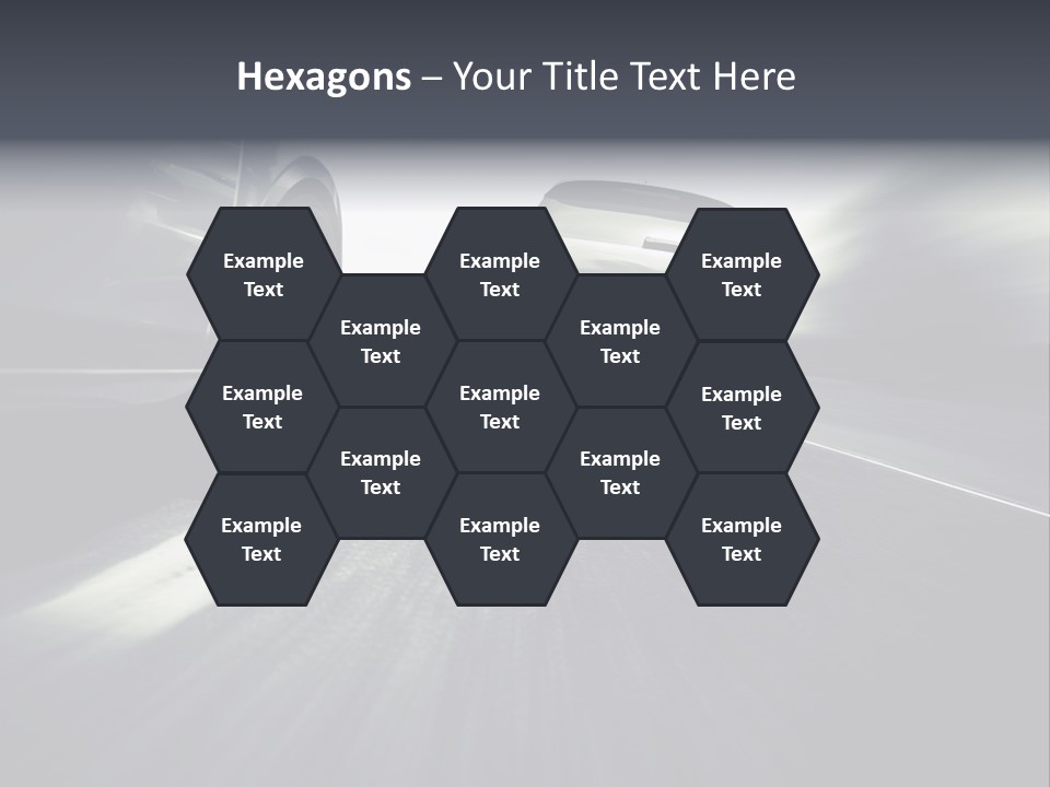 Jagen Kontrolle Turbo PowerPoint Template