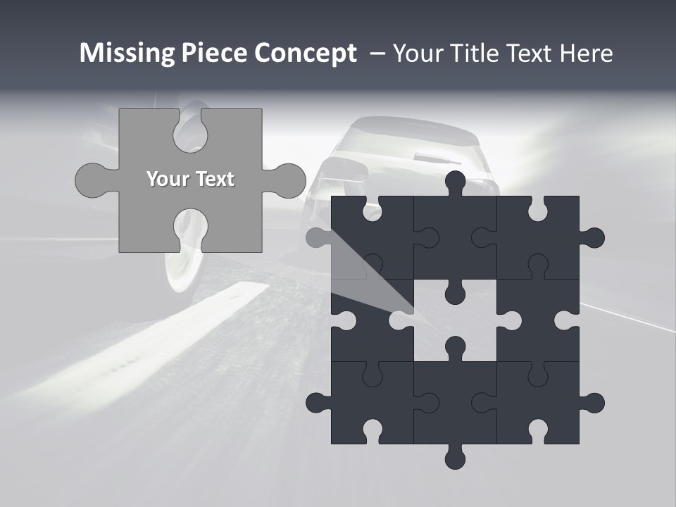 Jagen Kontrolle Turbo PowerPoint Template