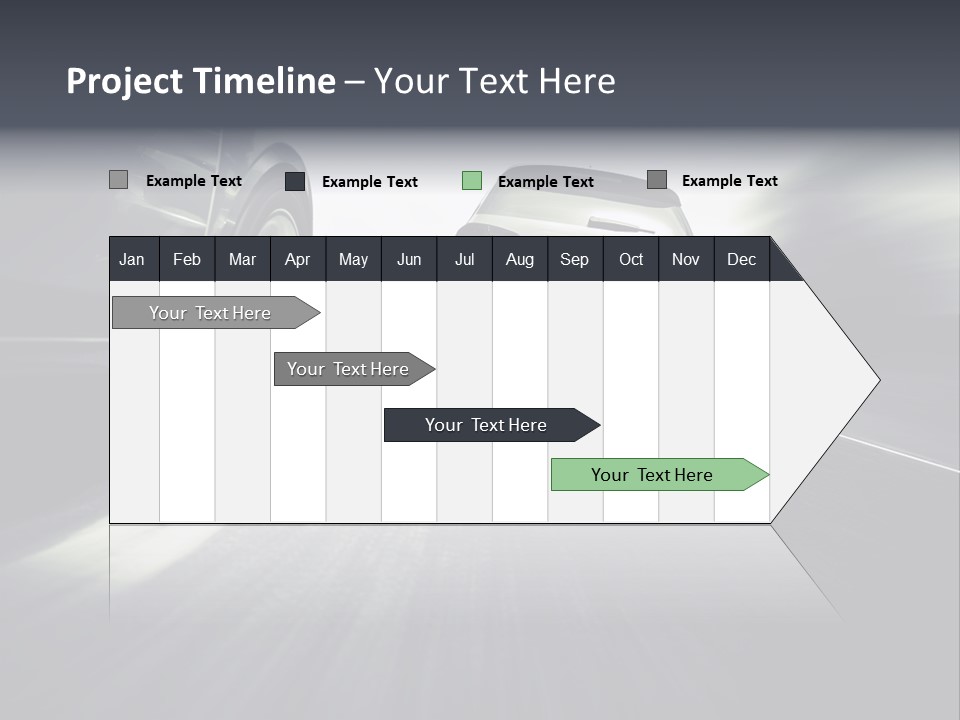 Jagen Kontrolle Turbo PowerPoint Template