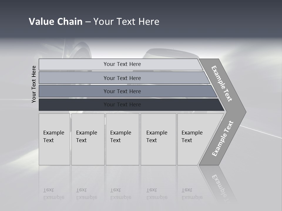 Jagen Kontrolle Turbo PowerPoint Template