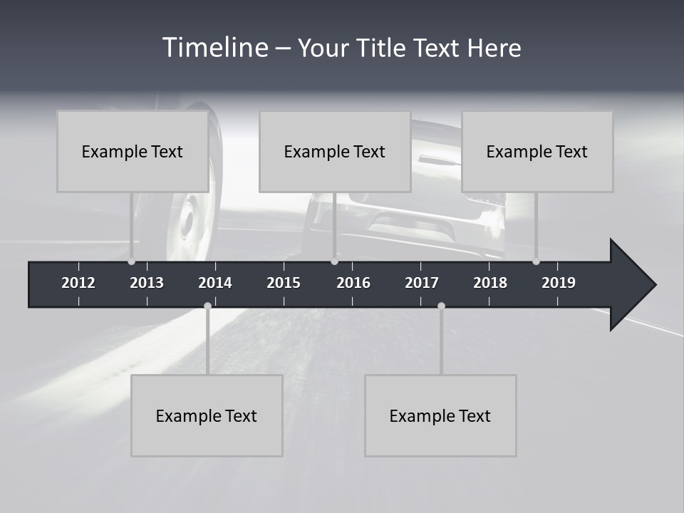 Jagen Kontrolle Turbo PowerPoint Template