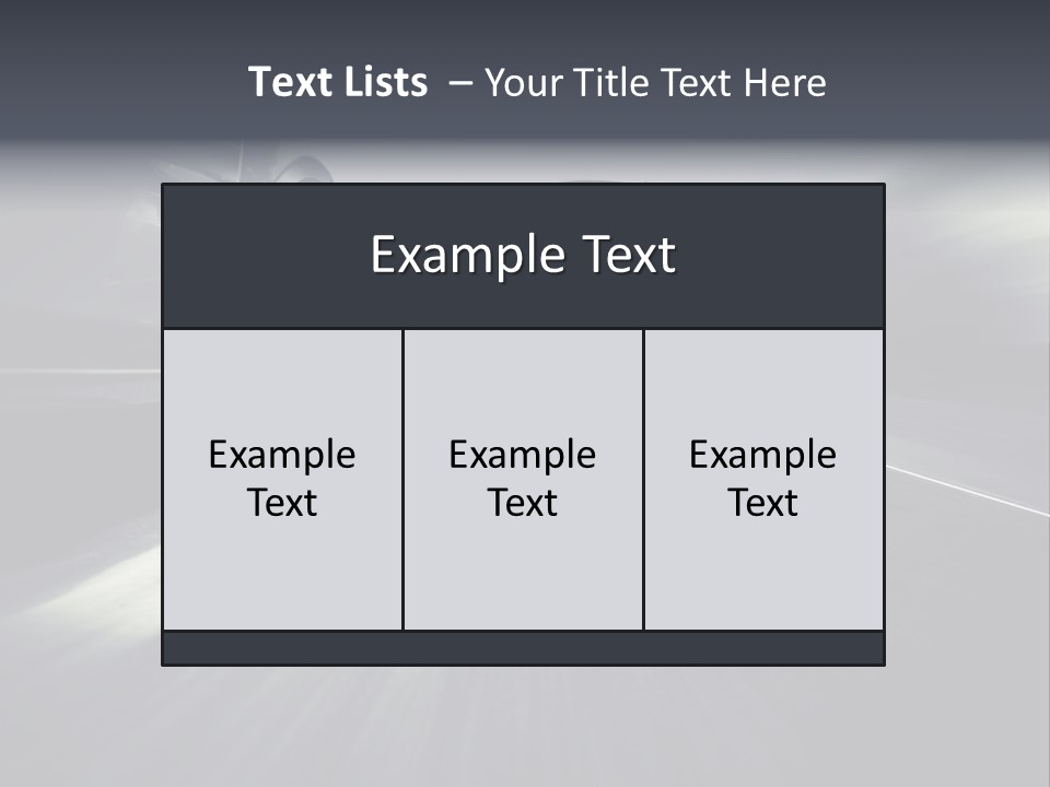 Jagen Kontrolle Turbo PowerPoint Template