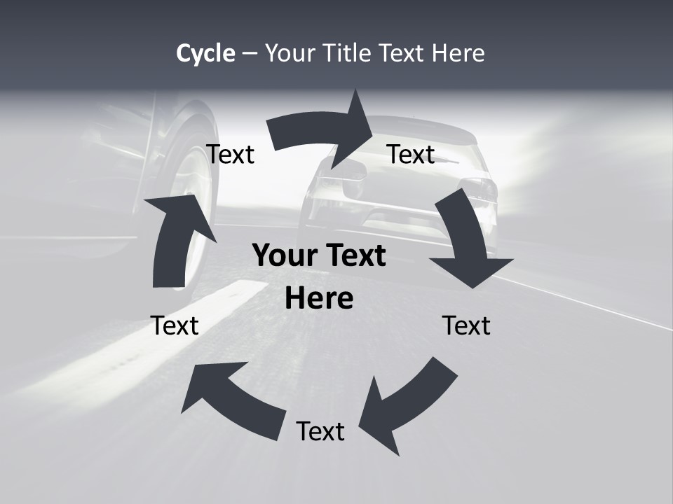 Jagen Kontrolle Turbo PowerPoint Template