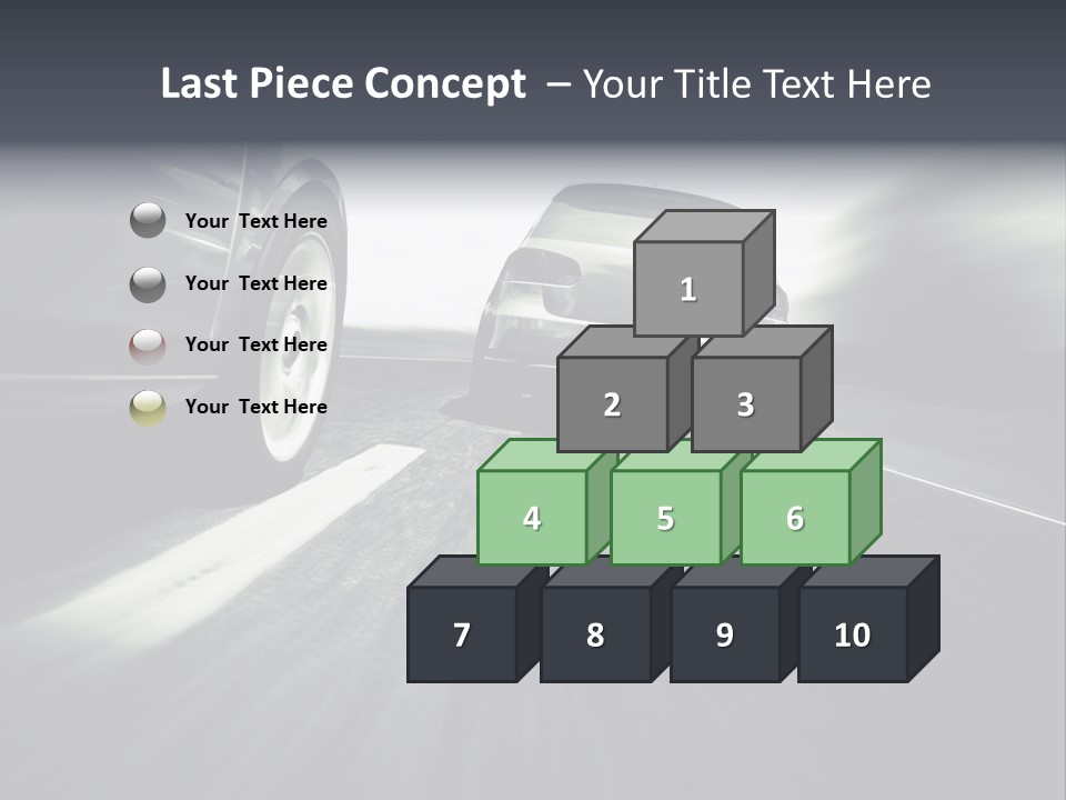 Jagen Kontrolle Turbo PowerPoint Template