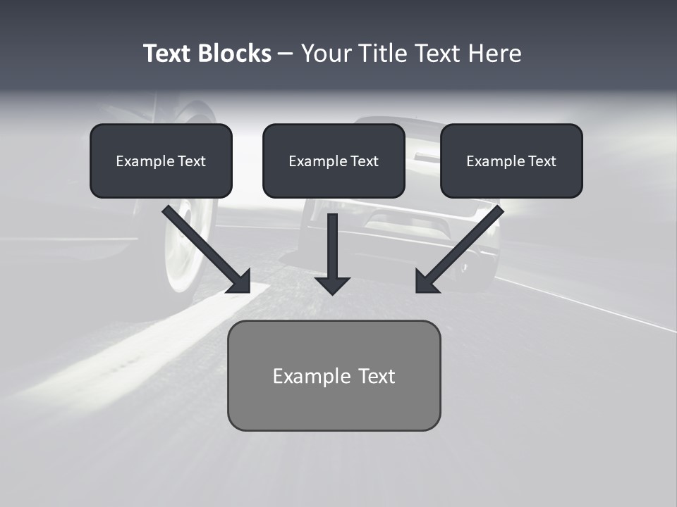 Jagen Kontrolle Turbo PowerPoint Template