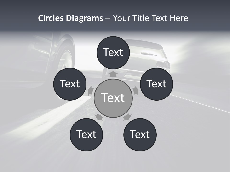 Jagen Kontrolle Turbo PowerPoint Template