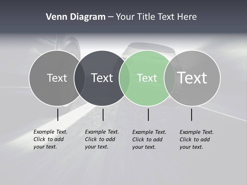 Jagen Kontrolle Turbo PowerPoint Template