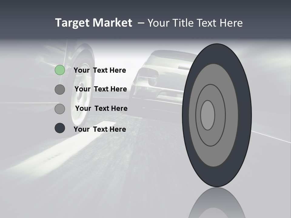 Jagen Kontrolle Turbo PowerPoint Template