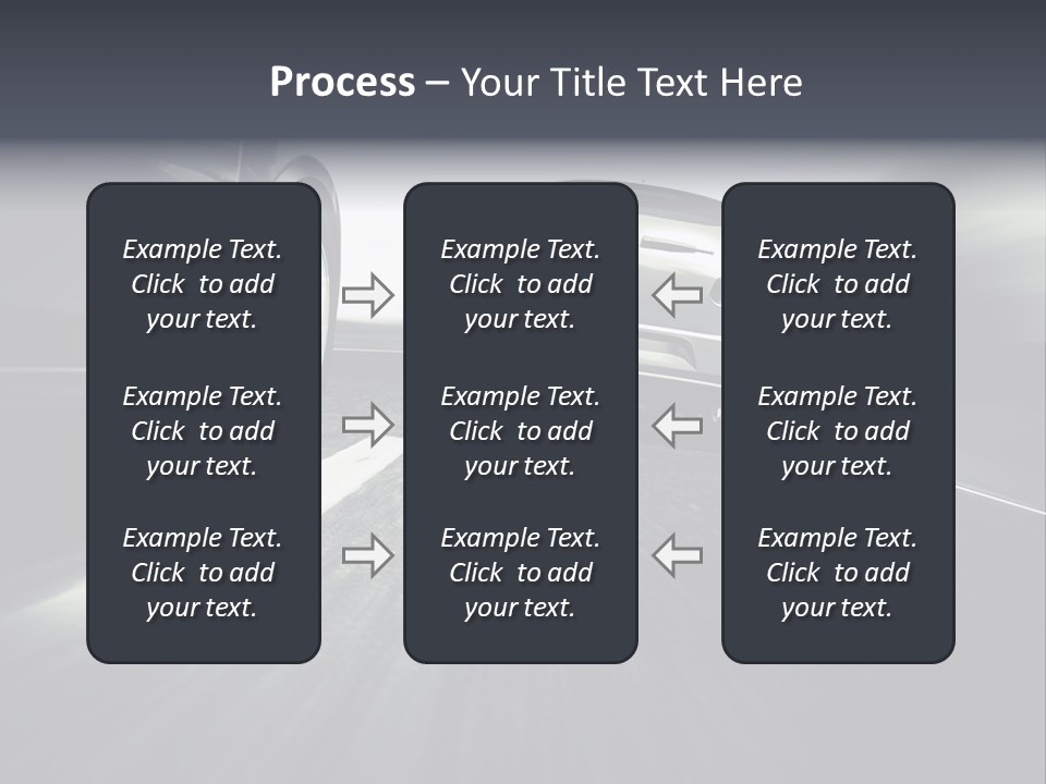 Jagen Kontrolle Turbo PowerPoint Template