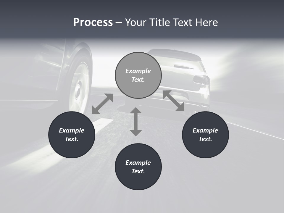 Jagen Kontrolle Turbo PowerPoint Template