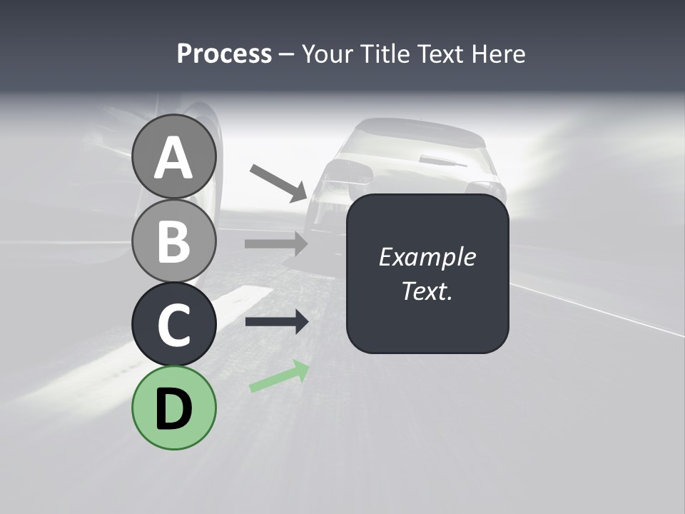 Jagen Kontrolle Turbo PowerPoint Template