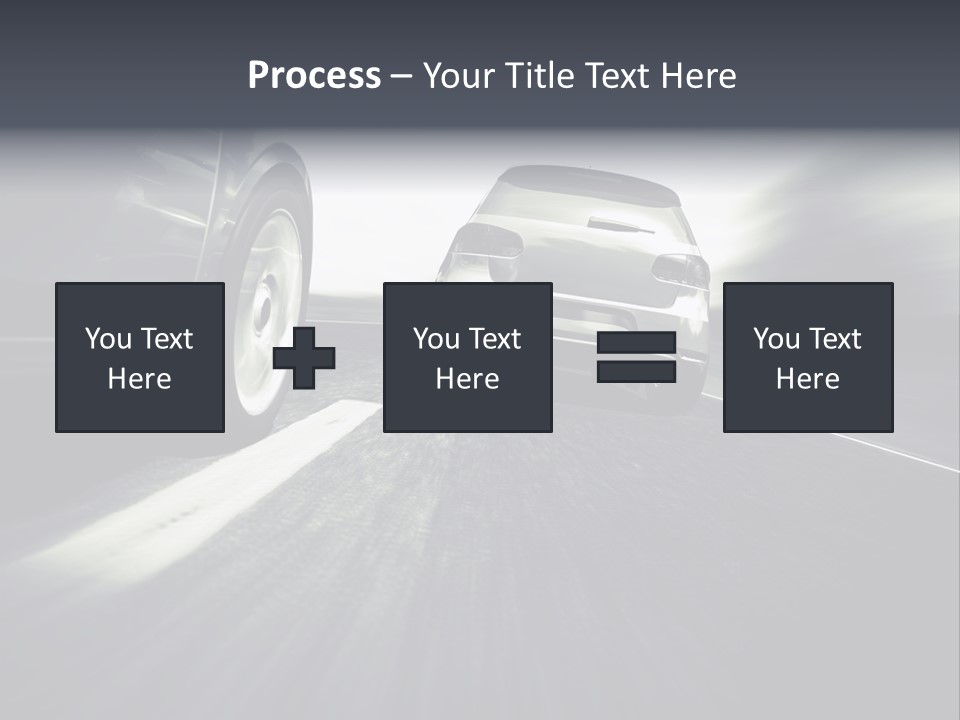 Jagen Kontrolle Turbo PowerPoint Template