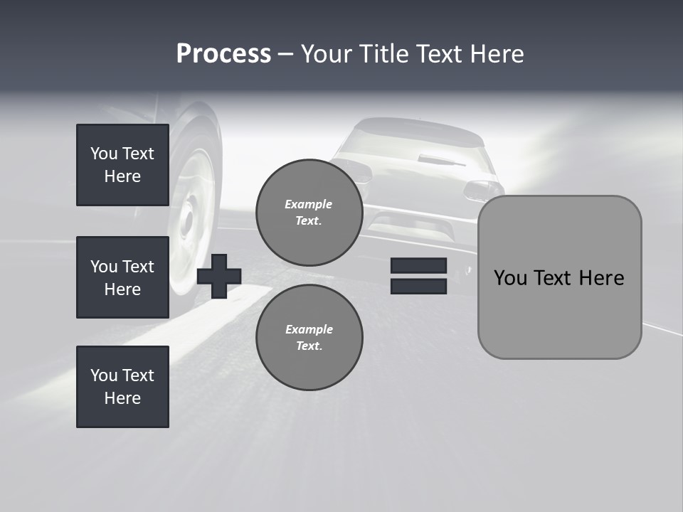 Jagen Kontrolle Turbo PowerPoint Template
