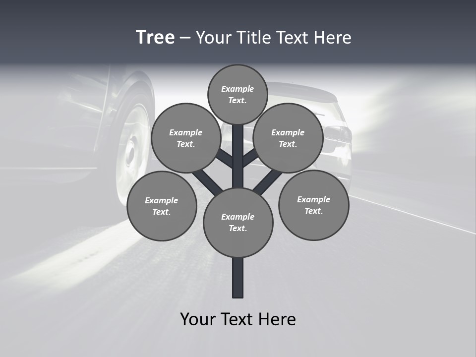 Jagen Kontrolle Turbo PowerPoint Template