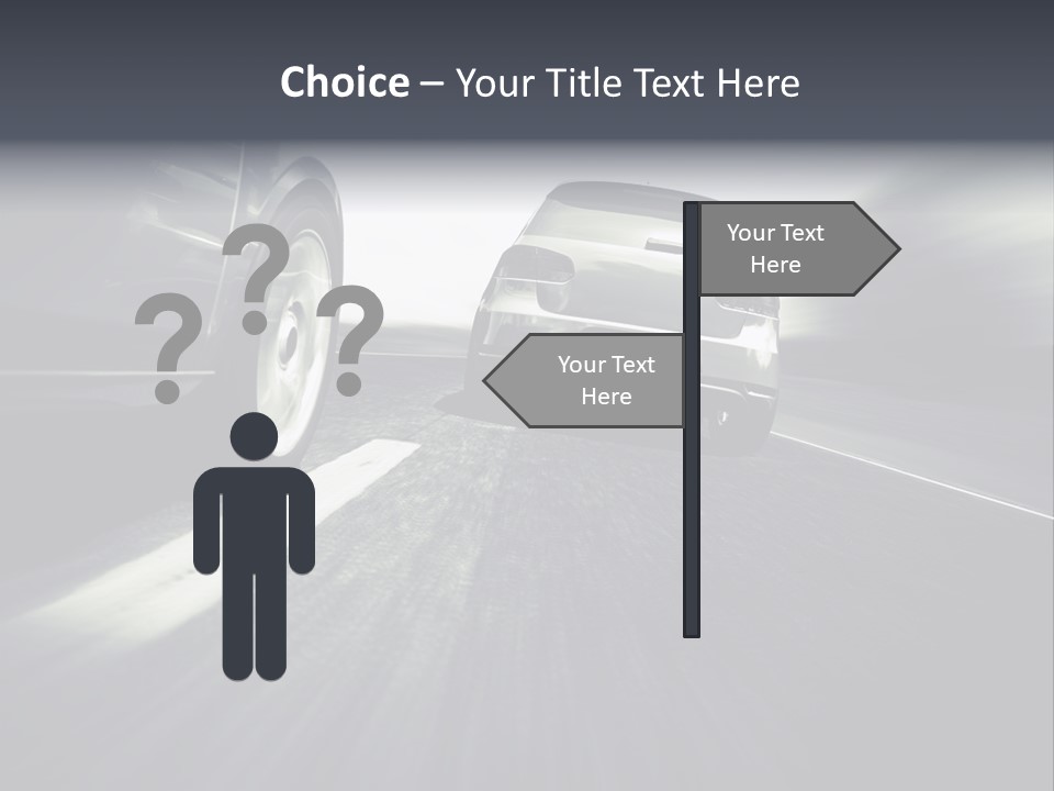 Jagen Kontrolle Turbo PowerPoint Template