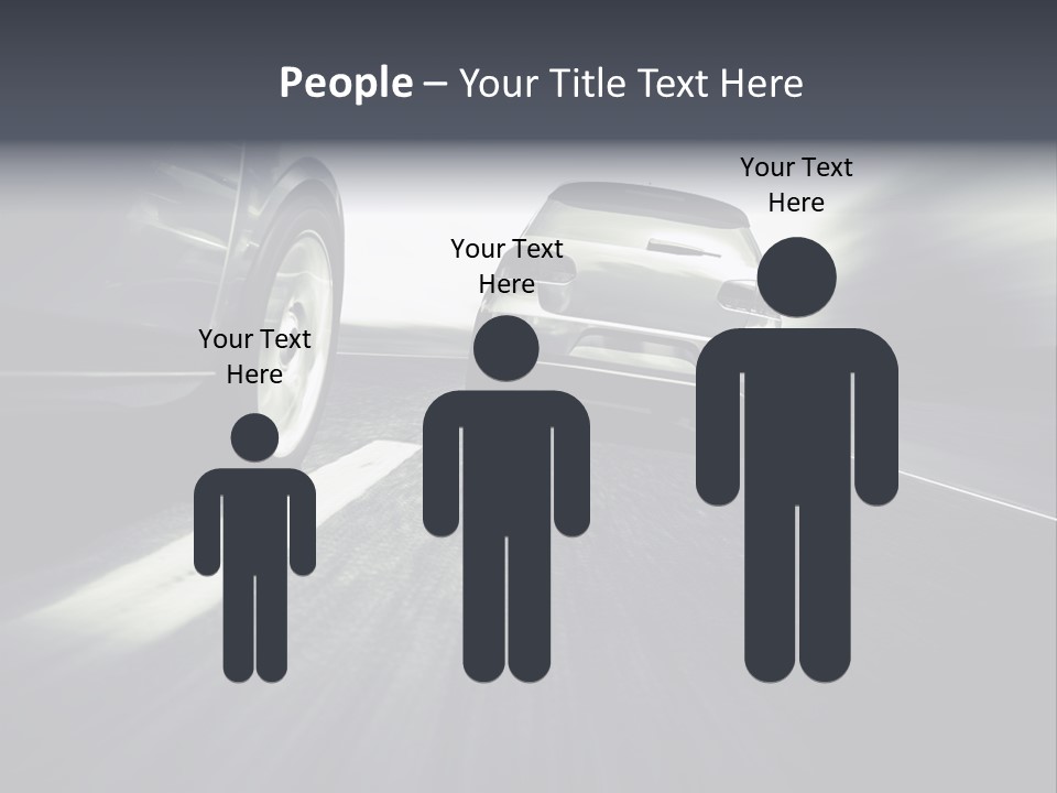 Jagen Kontrolle Turbo PowerPoint Template