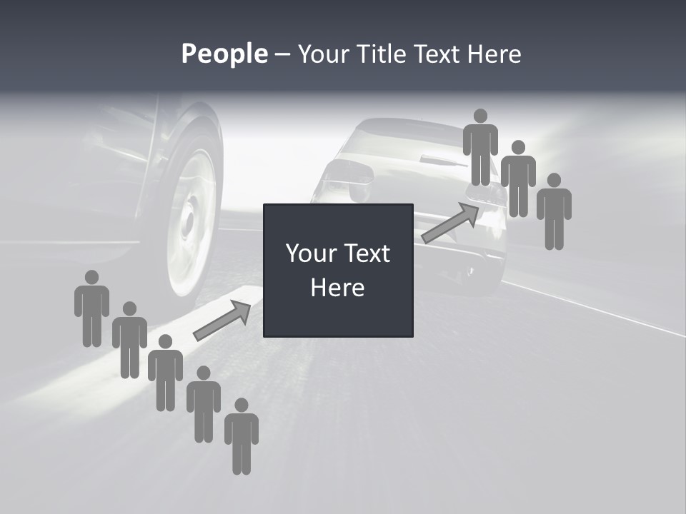 Jagen Kontrolle Turbo PowerPoint Template