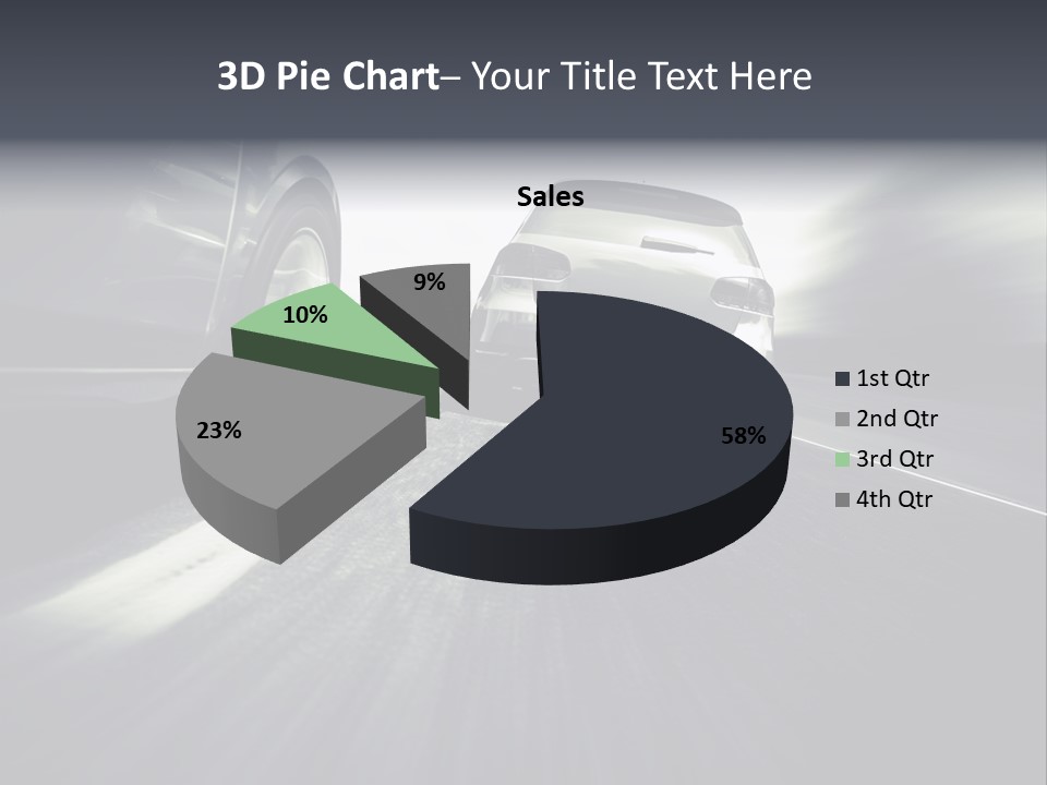 Jagen Kontrolle Turbo PowerPoint Template