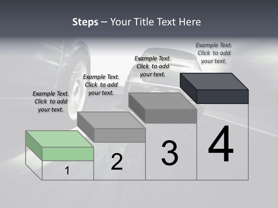 Jagen Kontrolle Turbo PowerPoint Template