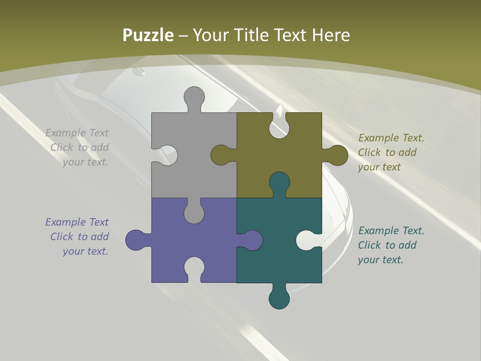 Tuning Verkehr Bremsen PowerPoint Template