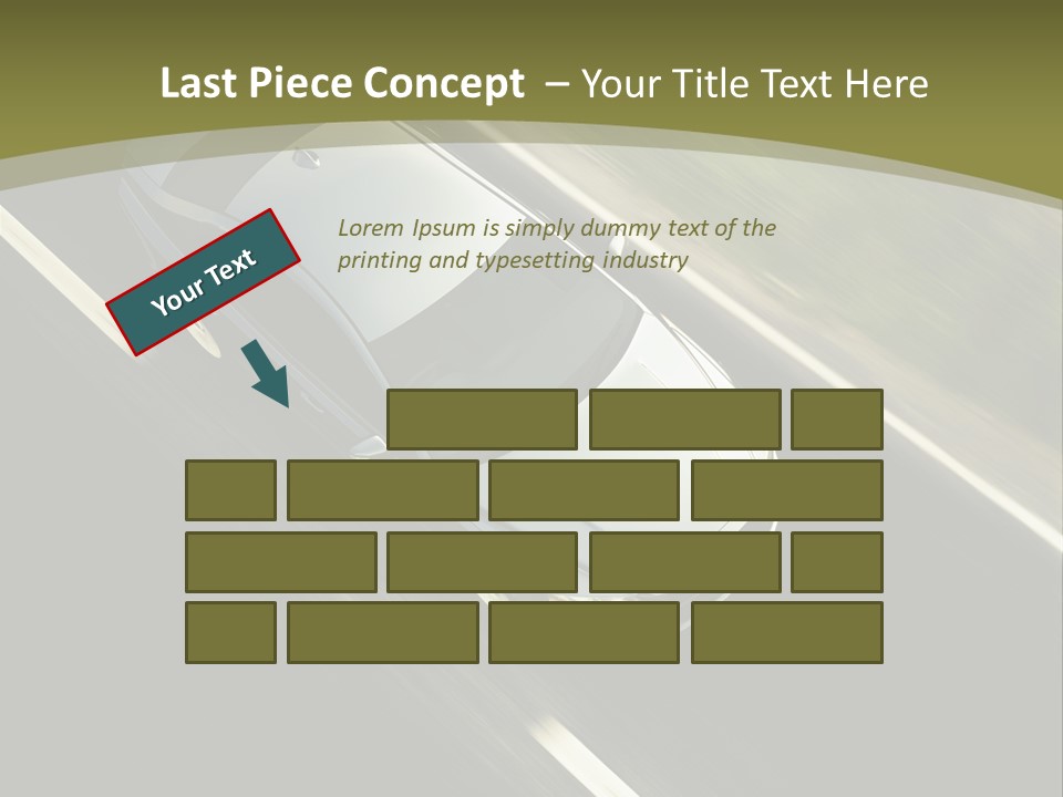 Tuning Verkehr Bremsen PowerPoint Template