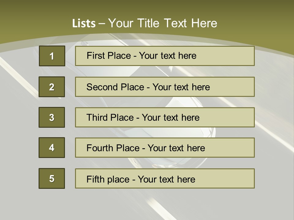 Tuning Verkehr Bremsen PowerPoint Template
