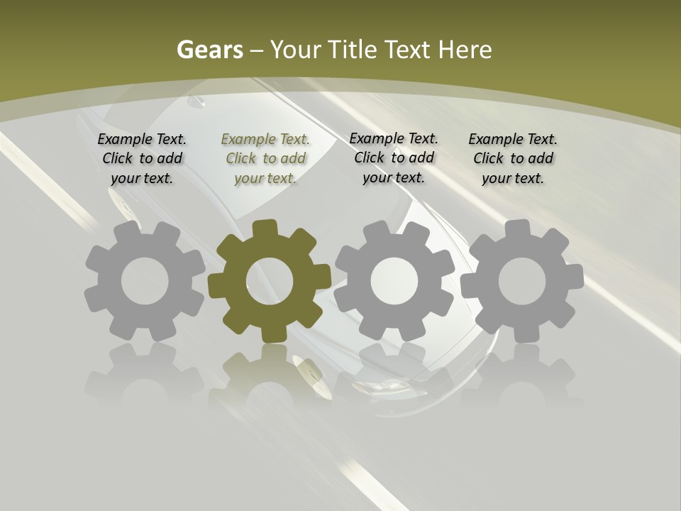 Tuning Verkehr Bremsen PowerPoint Template