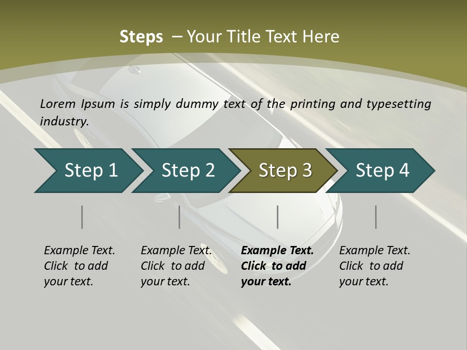 Tuning Verkehr Bremsen PowerPoint Template