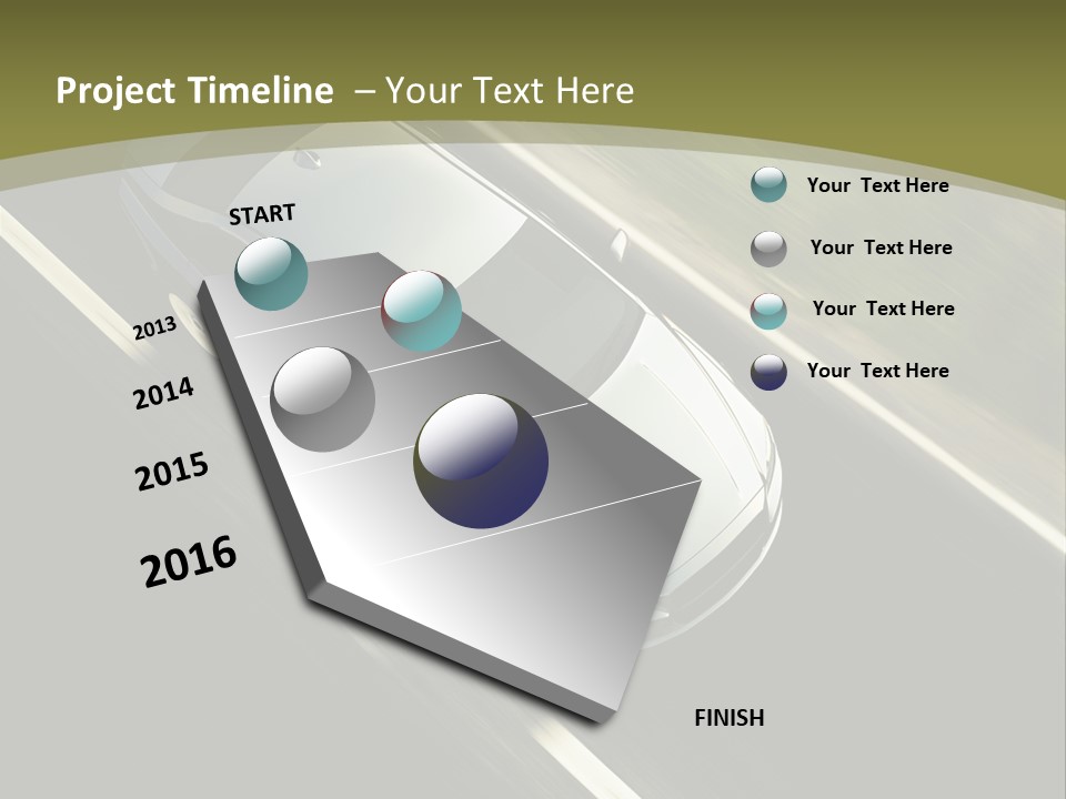 Tuning Verkehr Bremsen PowerPoint Template