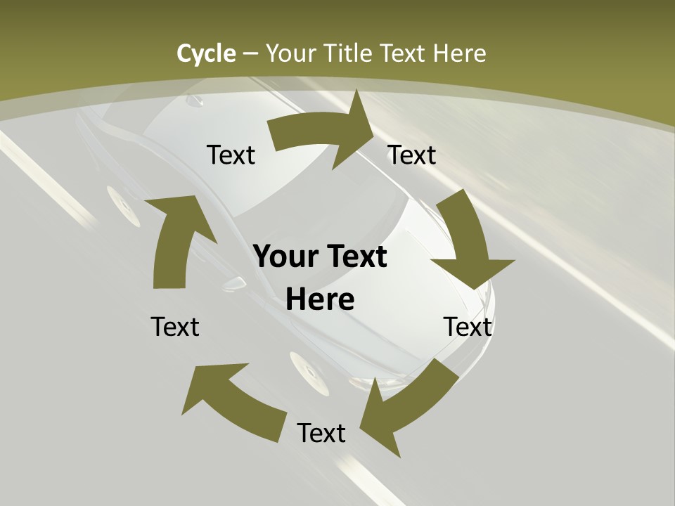 Tuning Verkehr Bremsen PowerPoint Template