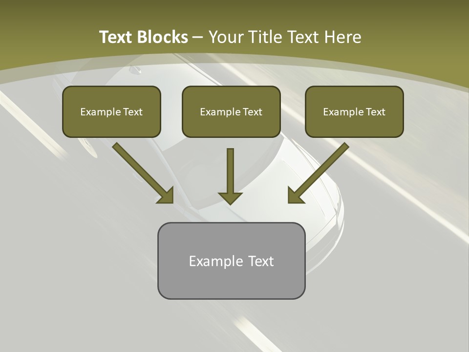 Tuning Verkehr Bremsen PowerPoint Template