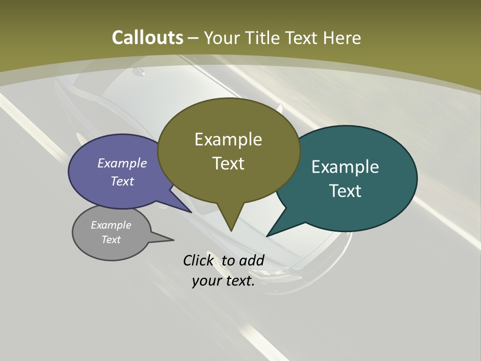 Tuning Verkehr Bremsen PowerPoint Template
