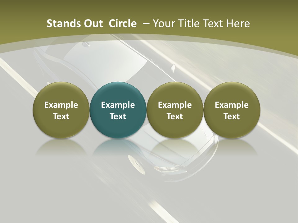 Tuning Verkehr Bremsen PowerPoint Template