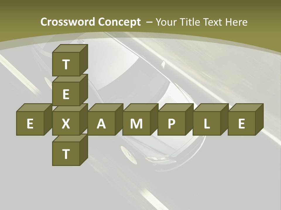 Tuning Verkehr Bremsen PowerPoint Template