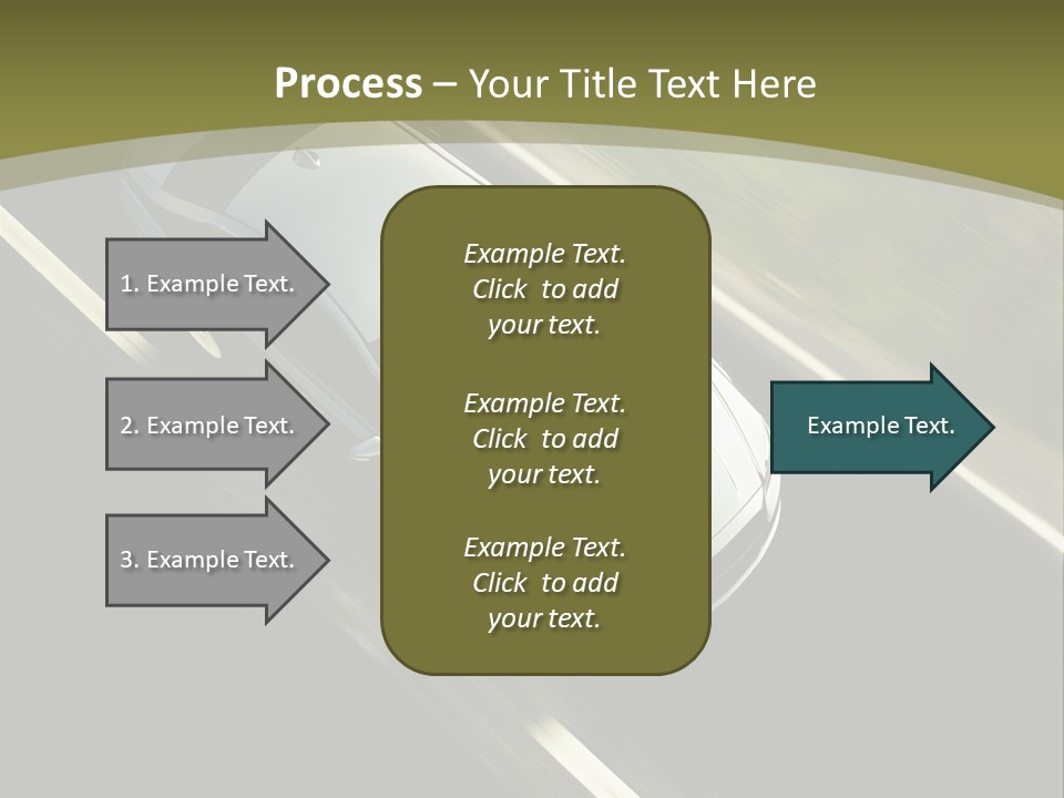 Tuning Verkehr Bremsen PowerPoint Template