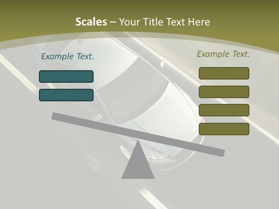 Tuning Verkehr Bremsen PowerPoint Template