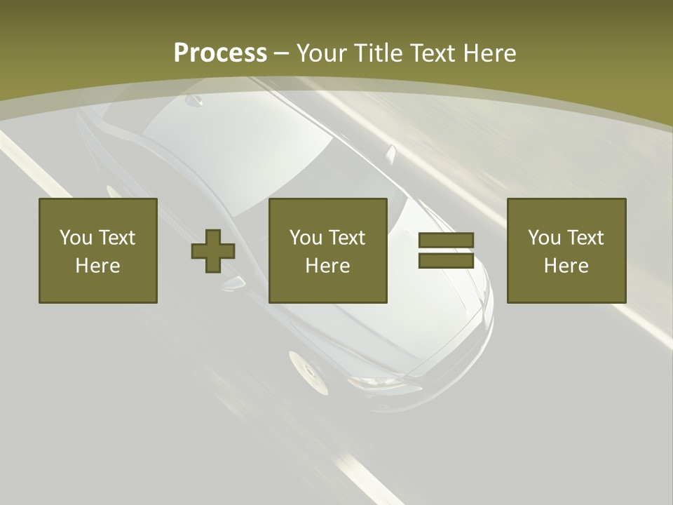 Tuning Verkehr Bremsen PowerPoint Template