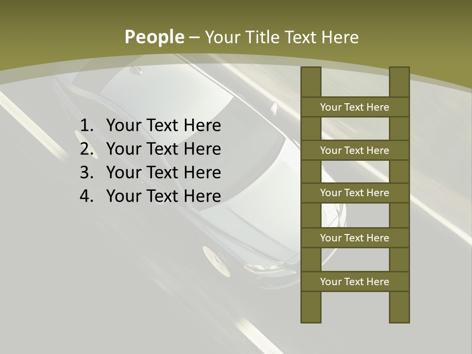 Tuning Verkehr Bremsen PowerPoint Template