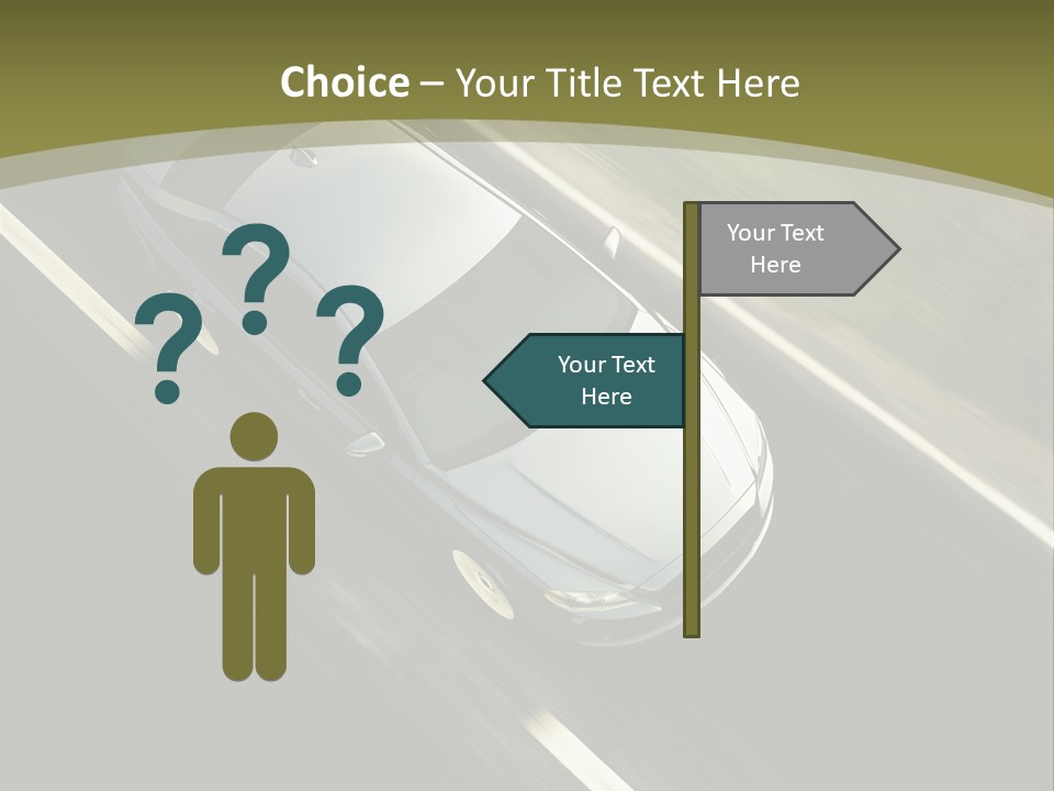 Tuning Verkehr Bremsen PowerPoint Template