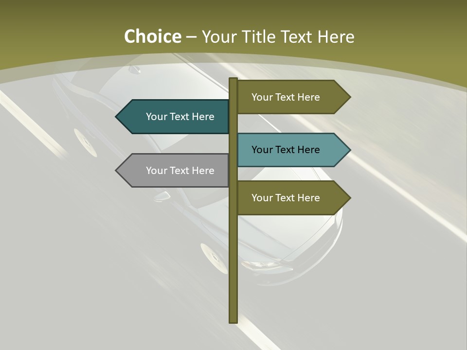 Tuning Verkehr Bremsen PowerPoint Template