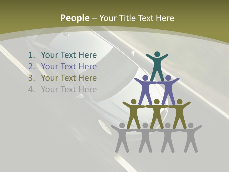 Tuning Verkehr Bremsen PowerPoint Template