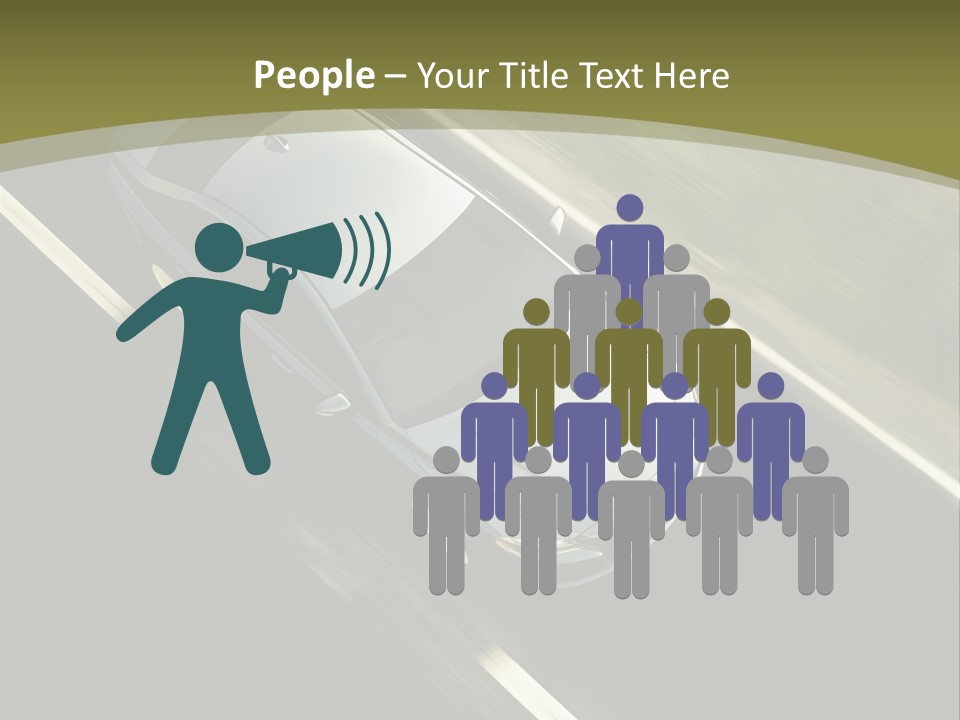 Tuning Verkehr Bremsen PowerPoint Template