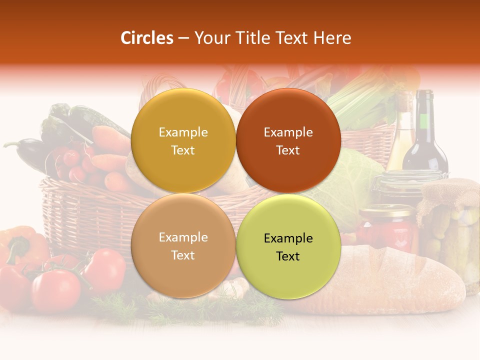 Pepper Tomato Food PowerPoint Template