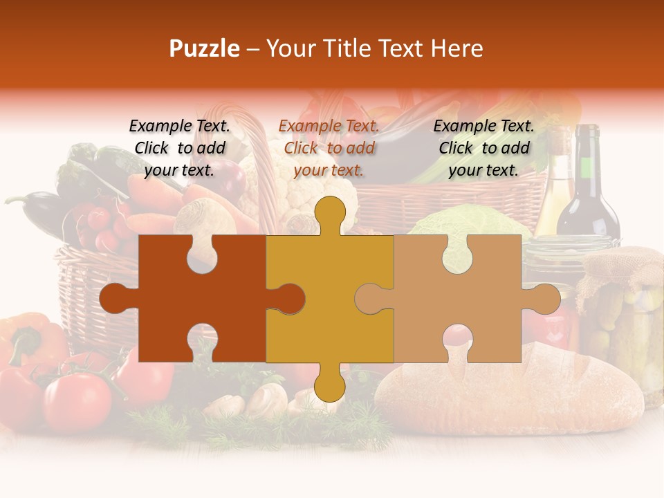 Pepper Tomato Food PowerPoint Template