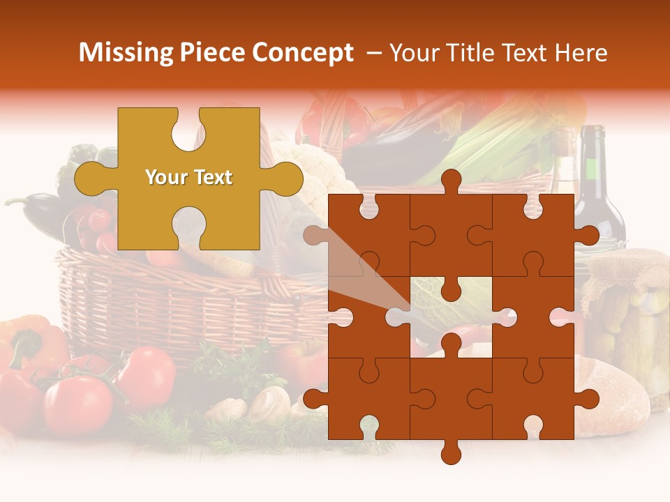 Pepper Tomato Food PowerPoint Template