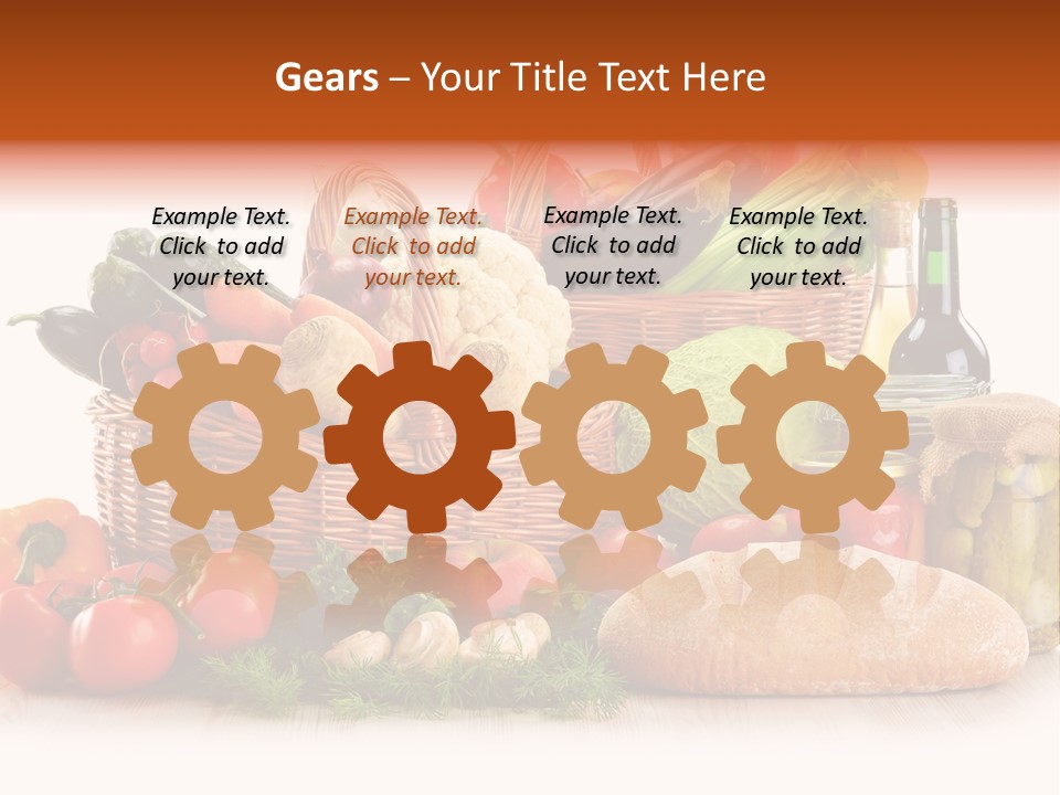 Pepper Tomato Food PowerPoint Template