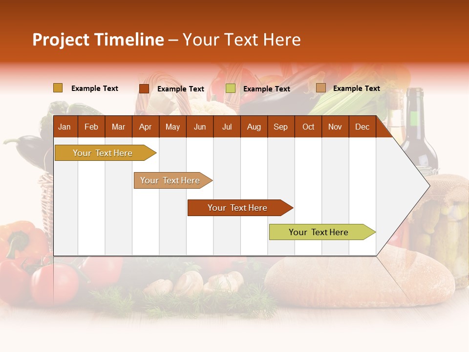 Pepper Tomato Food PowerPoint Template